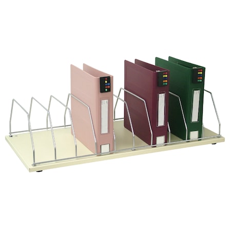 Tabletop Chart/Binder Holder, 10 Slot (Organizes Folders And Other Ite